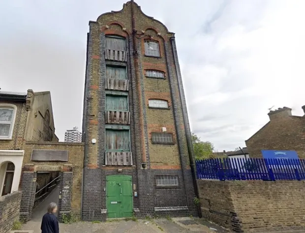 Victorian warehouse, Stock Street, Plaistow